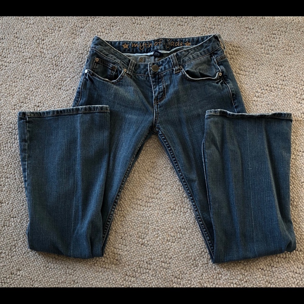 Myth of Jade Flare Cut Jeans